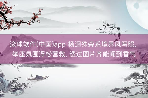 滚球软件(中国)app 杨迥殊森系境界风写照， 举座氛围浮松营救，<a href=